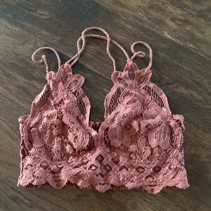 Free People Adela lace bralette size Small.